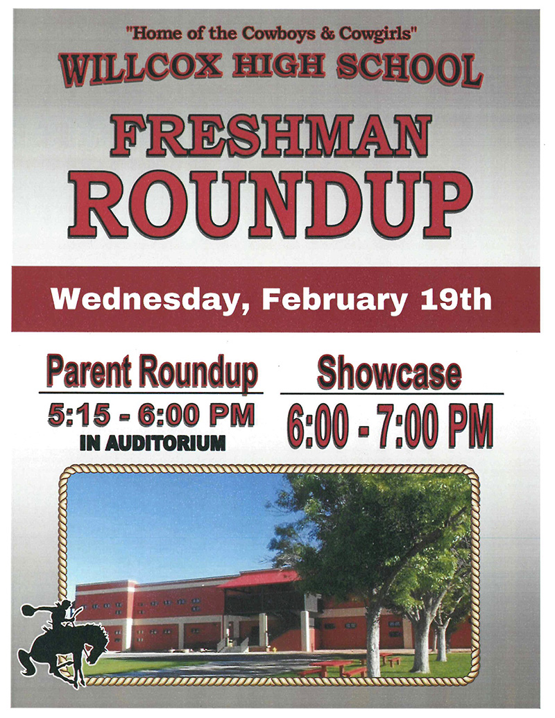 Freshman Roundup flyer